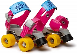 Ролики-квады Gioca MiniJet розовые (Italtrike, IGM215-G) - миниатюра